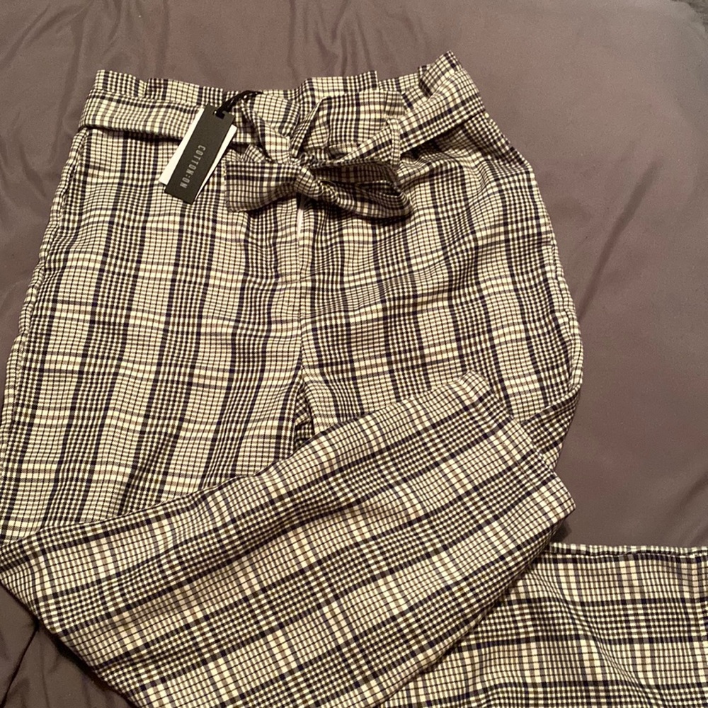 Cotton on - paper bag pants - size 8
